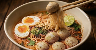 Pork Waterfall Noodles