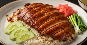 Roast Duck with Rice
