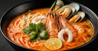 Seafood Tom Yum Noodles